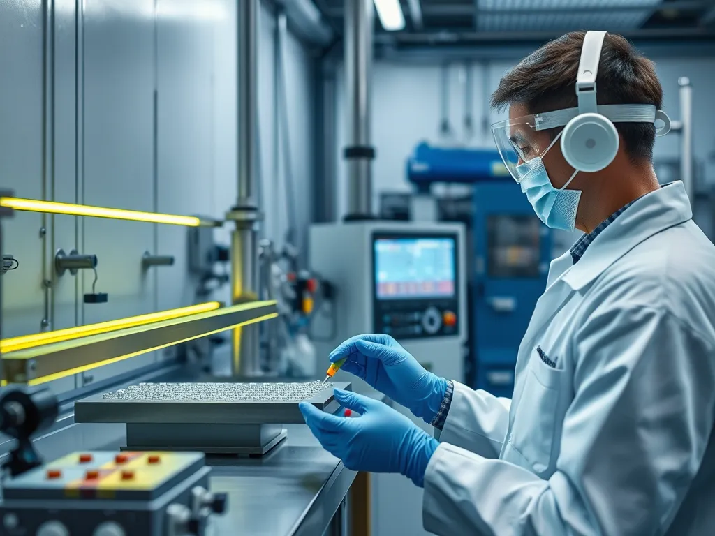 Laboratory technician conducting advanced asphalt testing techniques for quality assessment.