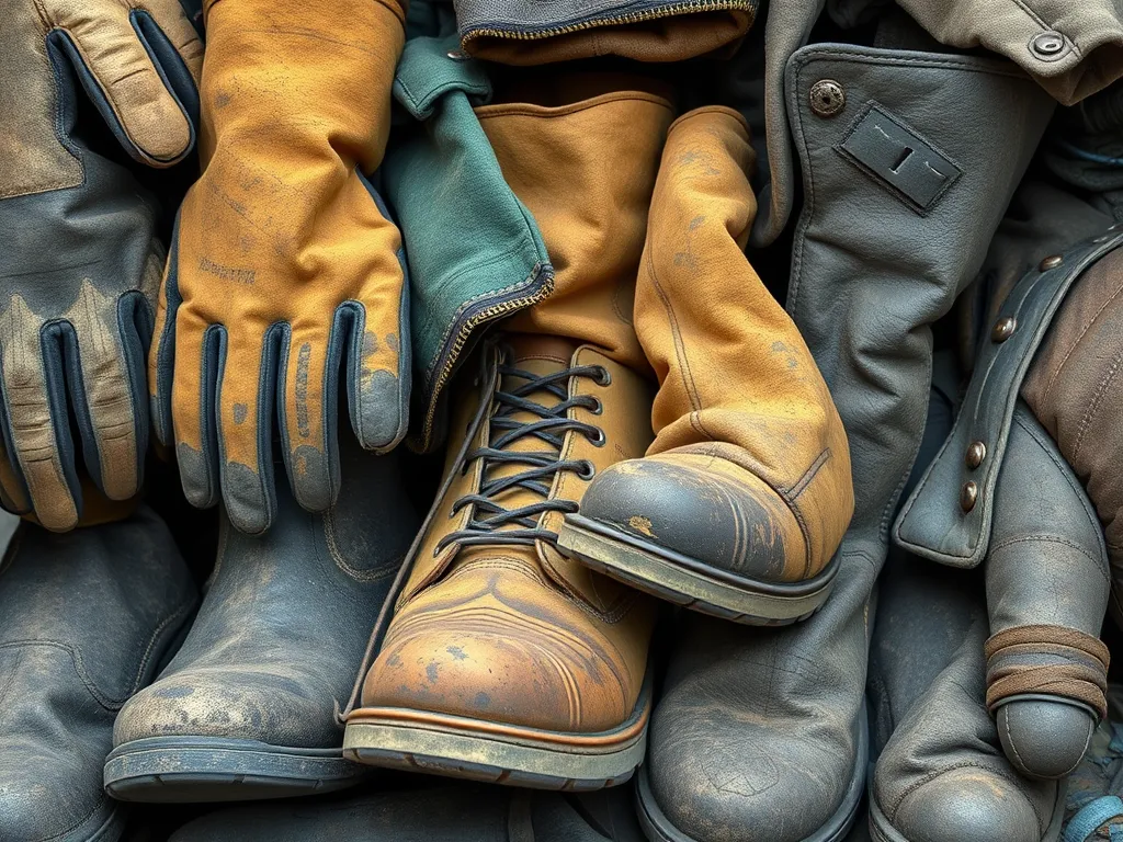 Durable gloves and boots designed for asphalt project safety