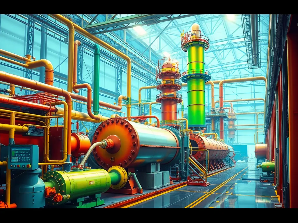 Industrial equipment used in the air-blowing process for efficient material handling