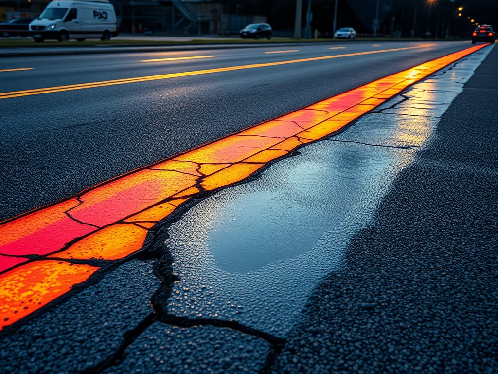 Image showing asphalt with cost-effective maintenance options for commercial use.