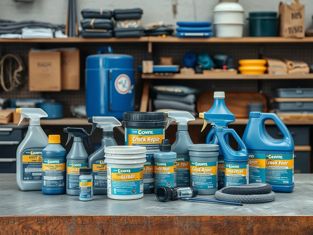 Various asphalt crack repair products for effective repair solutions