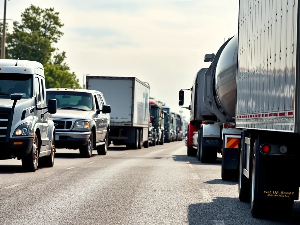 Traffic on an asphalt driveway showing durability and lifespan of asphalt surfaces.
