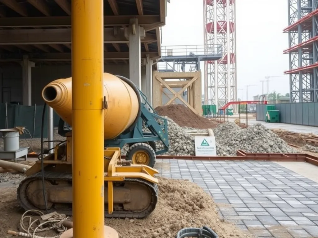 Construction equipment on site for replacing an asphalt driveway, highlighting the costs involved.