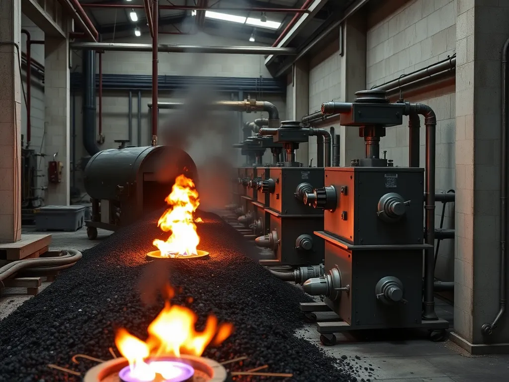 Different asphalt heating techniques using flames and equipment for effective cost analysis.