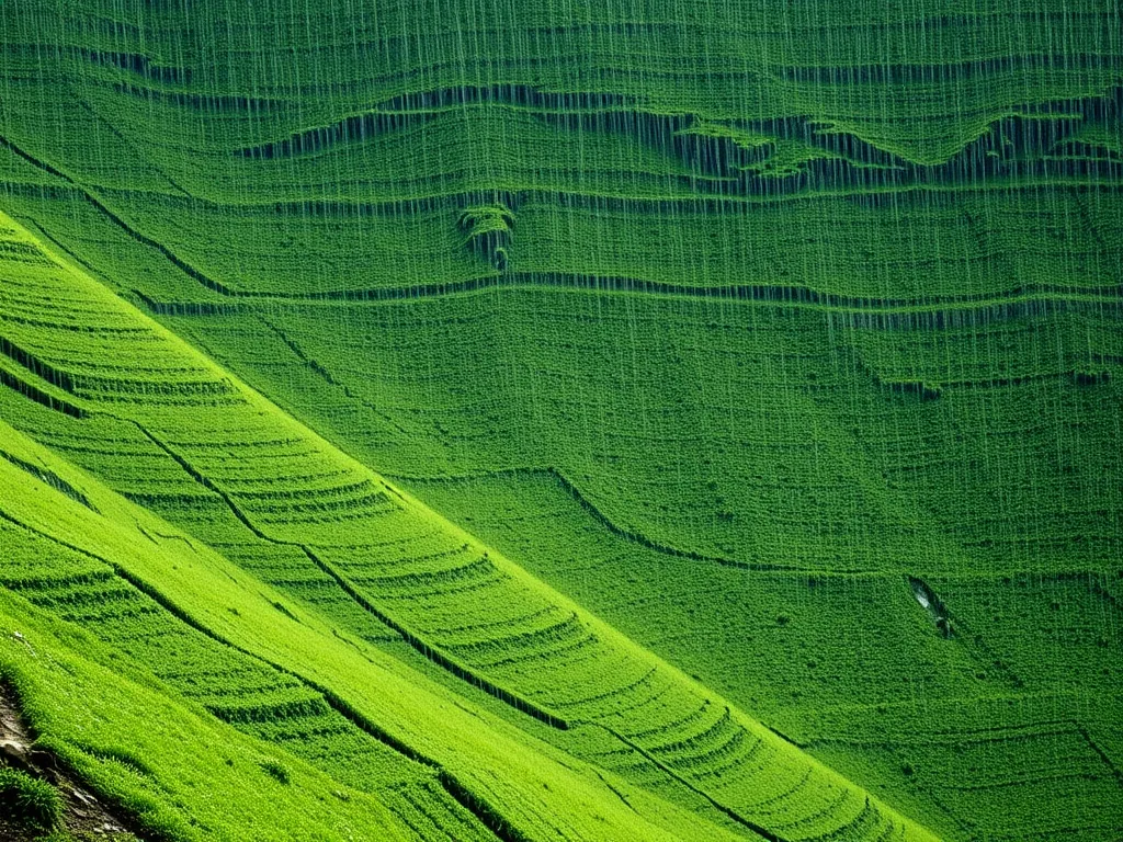 Green landscape demonstrating maintenance techniques for extending asphalt lifespan.