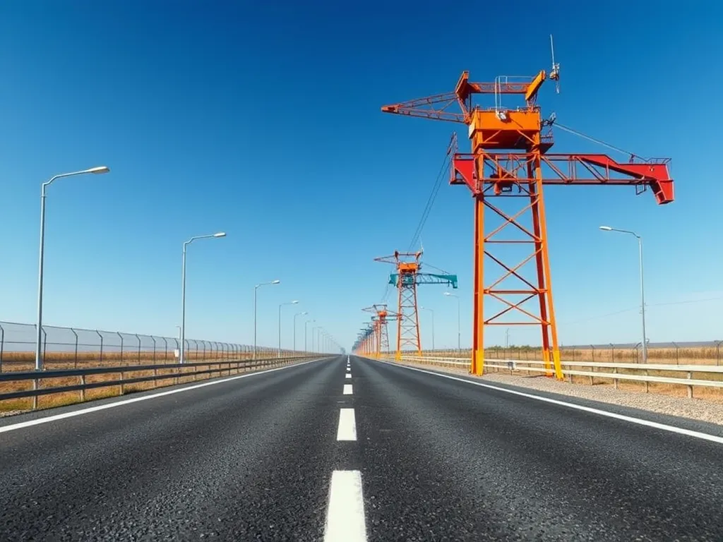 Road showing maintenance requirements for asphalt versus concrete surfaces.