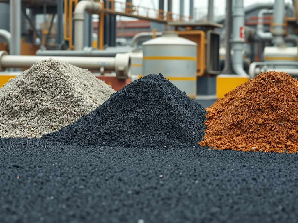 Different types of asphalt mixes including aggregate asphalt for project selection.
