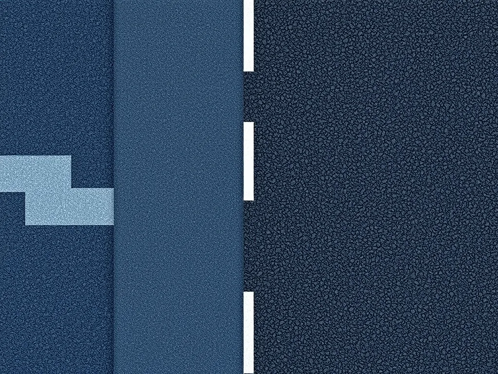 Different asphalt textures and surfaces illustrating factors affecting asphalt performance.
