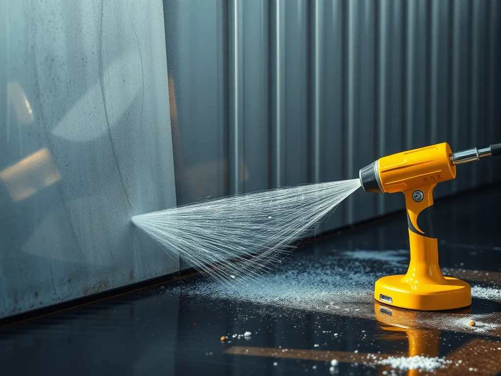 High-pressure sprayer used for asphalt pavement preservation techniques to enhance durability