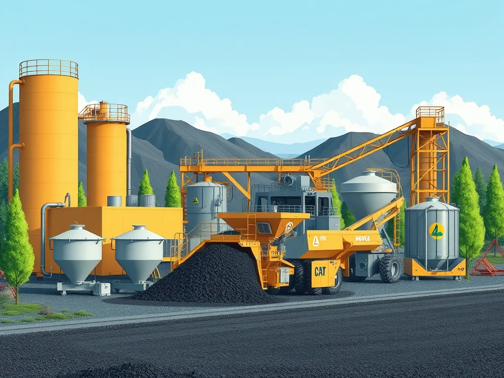 Asphalt production facility highlighting new regulations impacting the industry