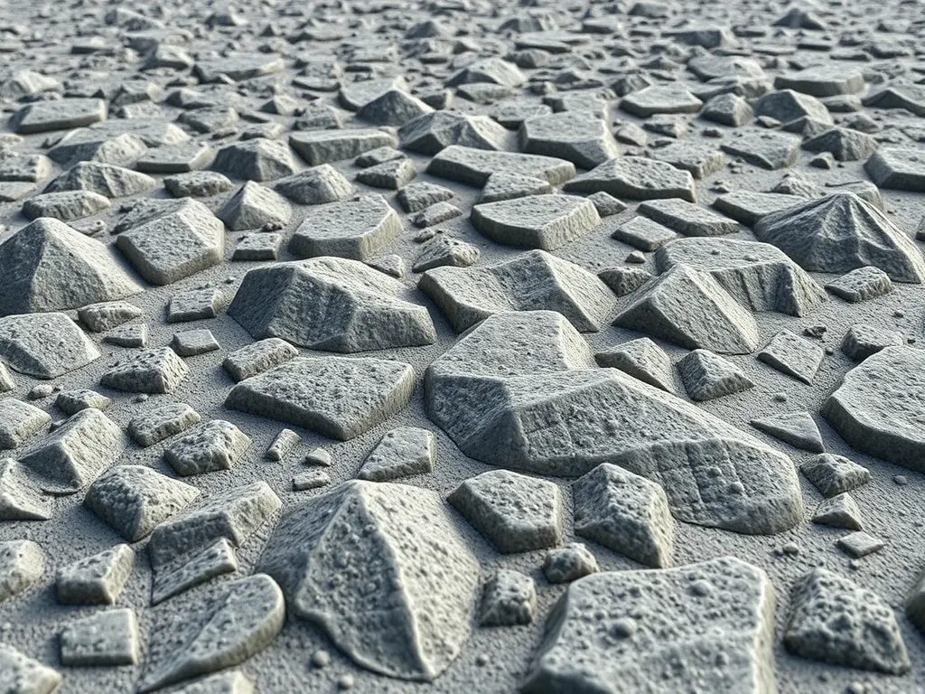 Close-up of textured asphalt surface, highlighting its importance for road safety.