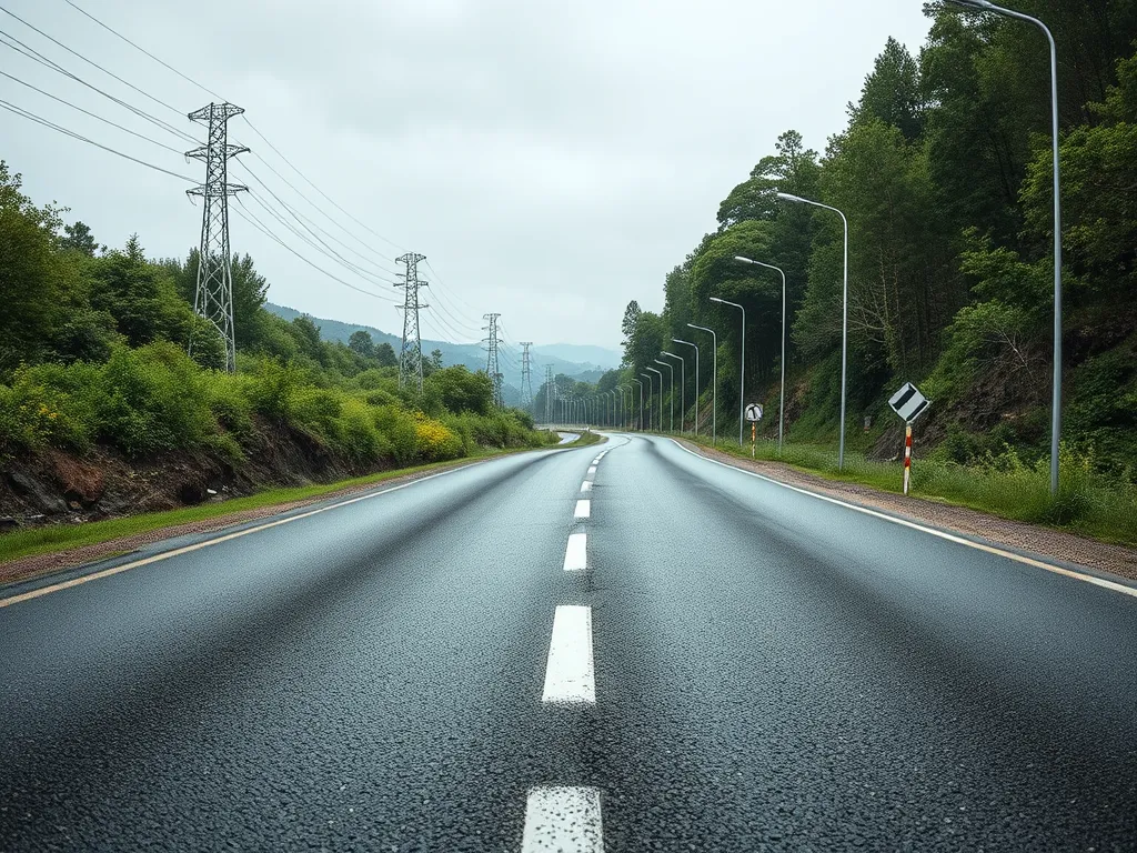 Road showcasing the importance of asphalt testing for infrastructure longevity.