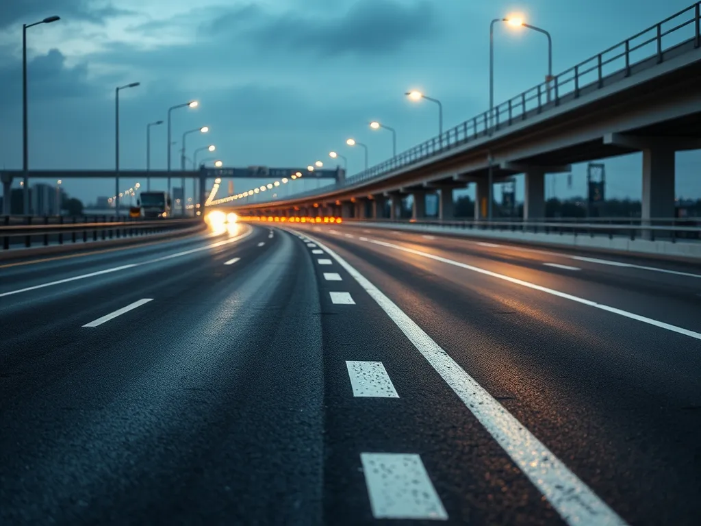 Modern asphalt testing procedures for highway durability and performance.