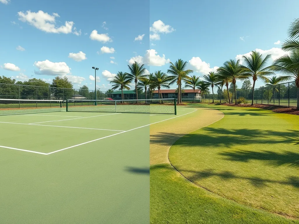 Comparison of asphalt thicknesses for different applications in sports and landscaping