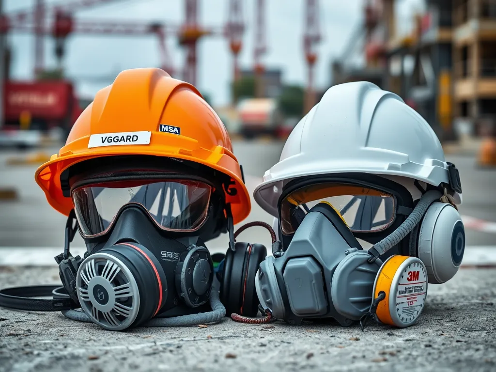 Hard hats and respirators essential for asphalt work safety