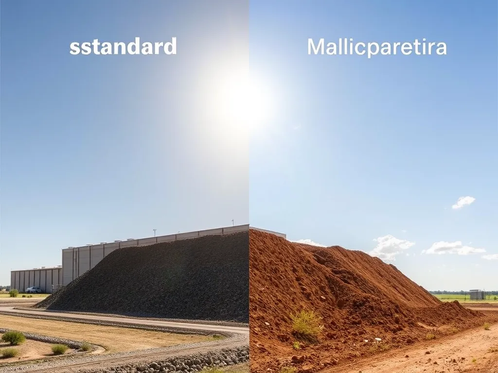 Comparison of different asphalt mixes under varying climate conditions.