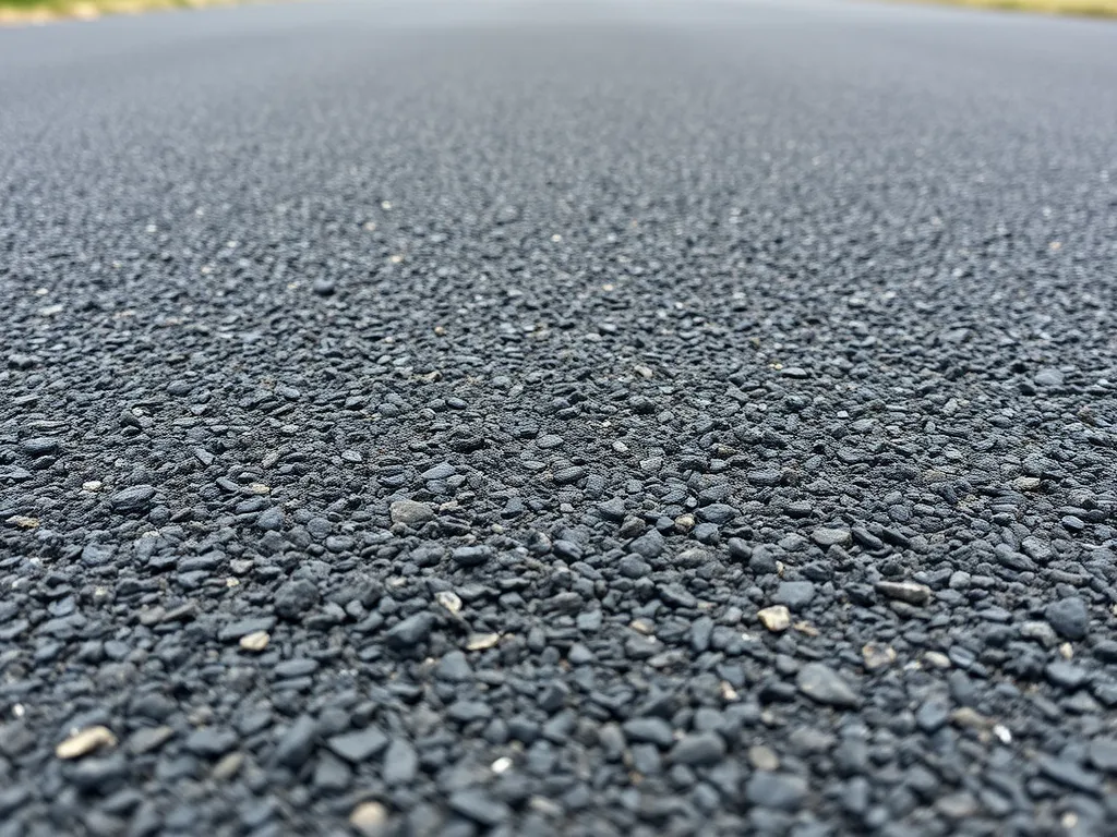 Close-up view of a well-maintained driveway surface, emphasizing the importance of regular driveway inspections.