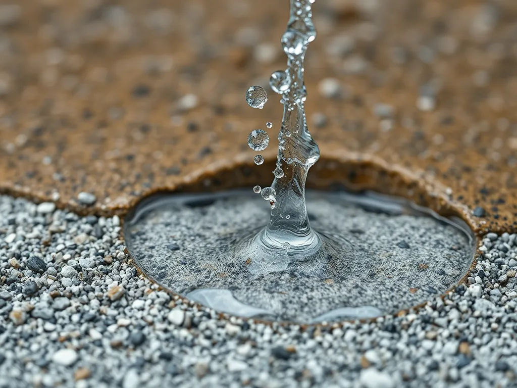 Water interaction with polymer modified bitumen as specified in EN 14023.