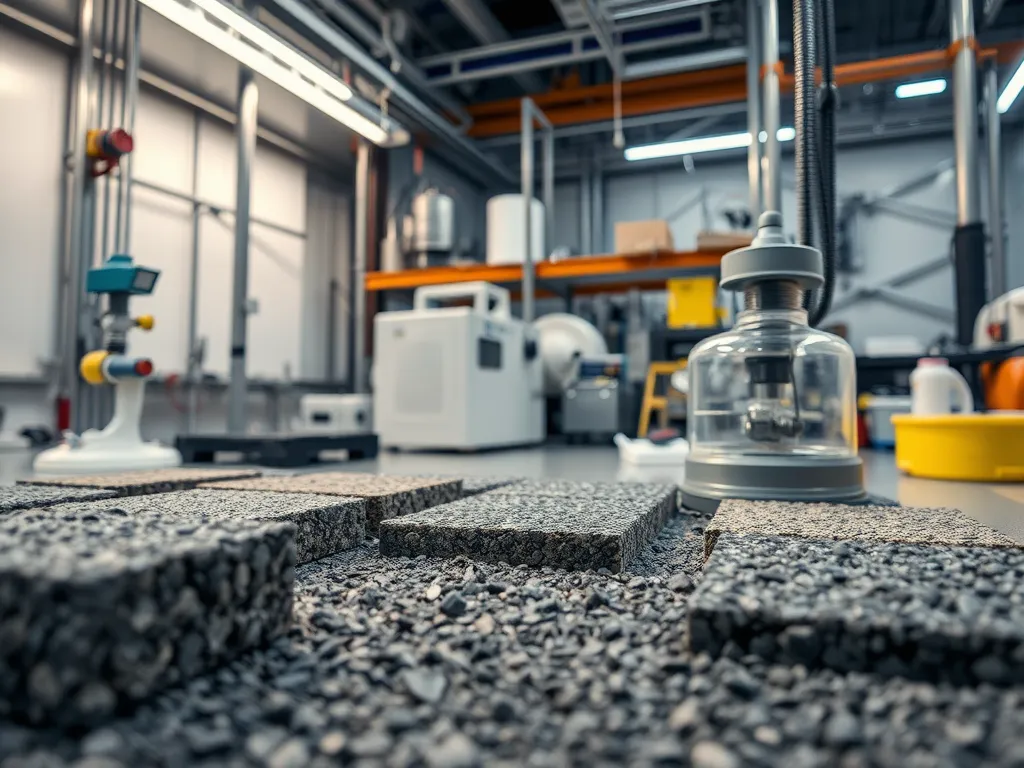 Image of a fatigue testing lab with equipment and materials for fatigue testing methodologies