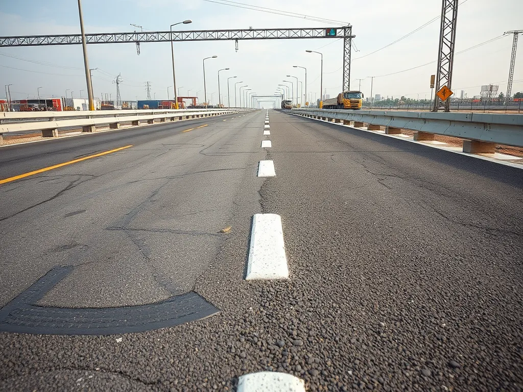 Asphalt road illustrating the financial viability of asphalt investments and infrastructure