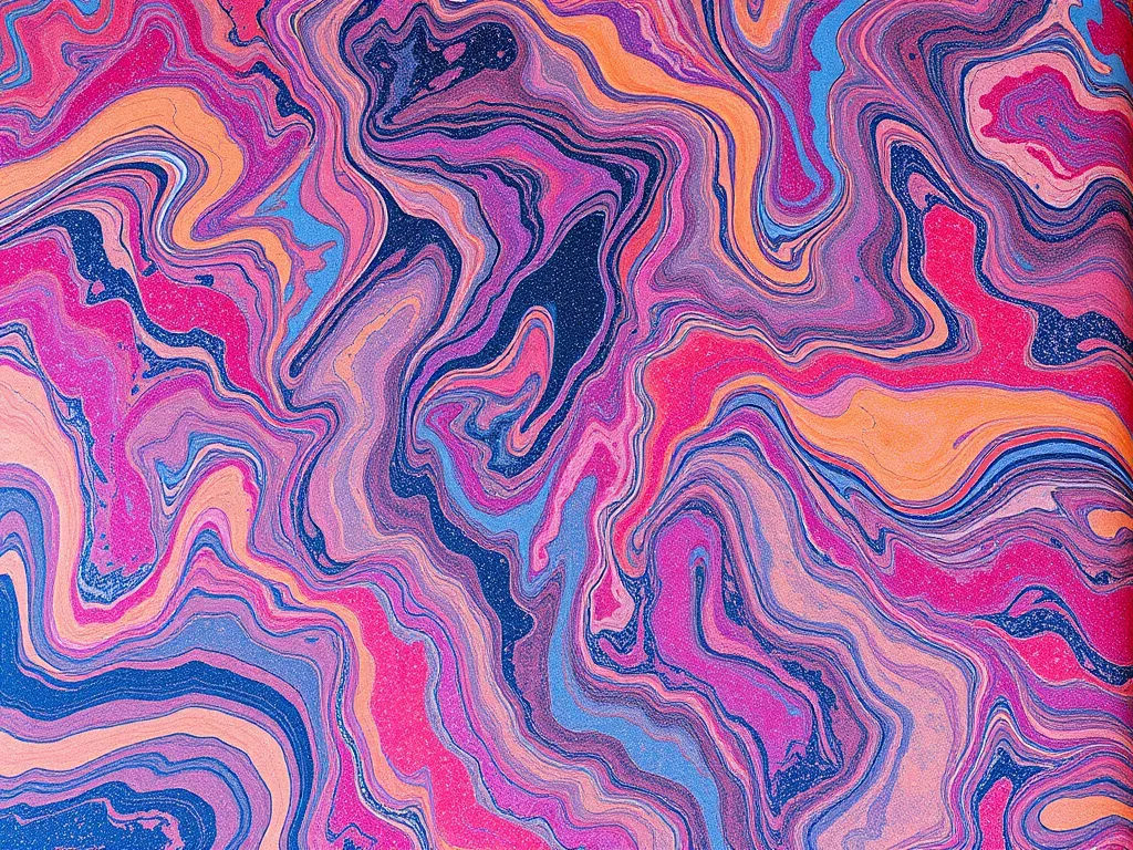 Colorful abstract pattern representing Mastic Asphalt Flooring