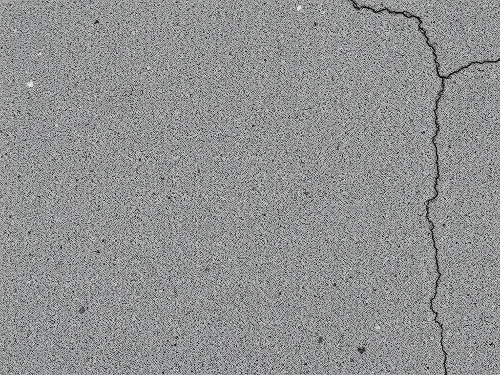 Close-up view of advanced asphalt surface highlighting nanotechnology applications