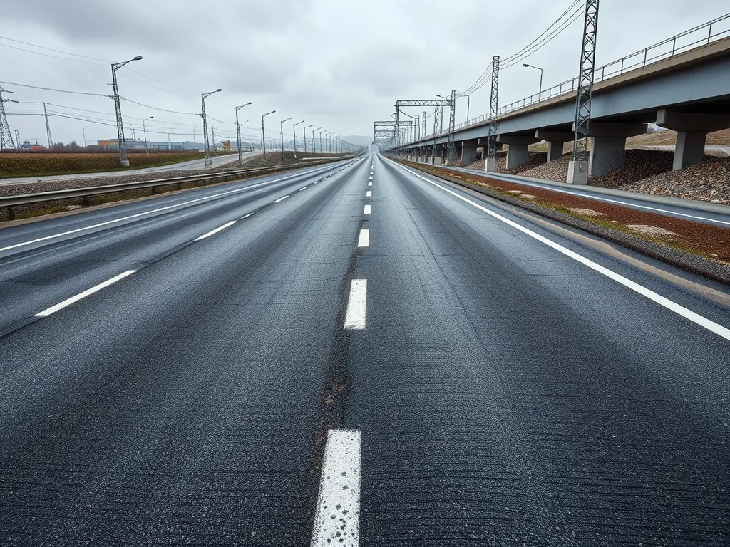 Smooth asphalt road showcasing the benefits of using quality materials in asphalt mixtures.