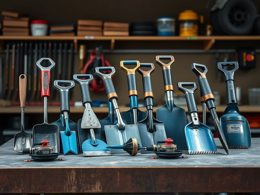 Collection of quality asphalt tools for effective paving and maintenance