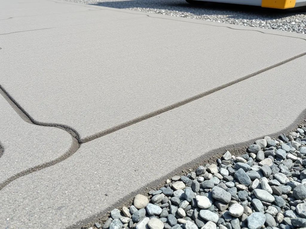 Freshly paved asphalt driveway showcasing seasonal maintenance techniques