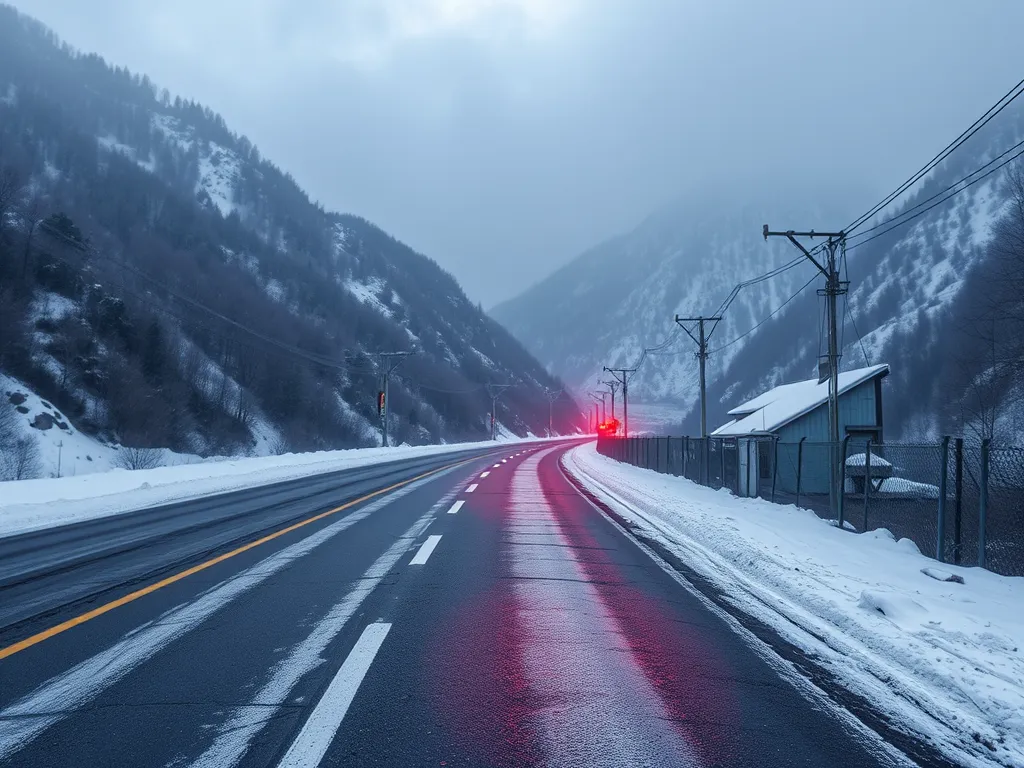 Innovative sensor technology integrated into asphalt for improved road performance.