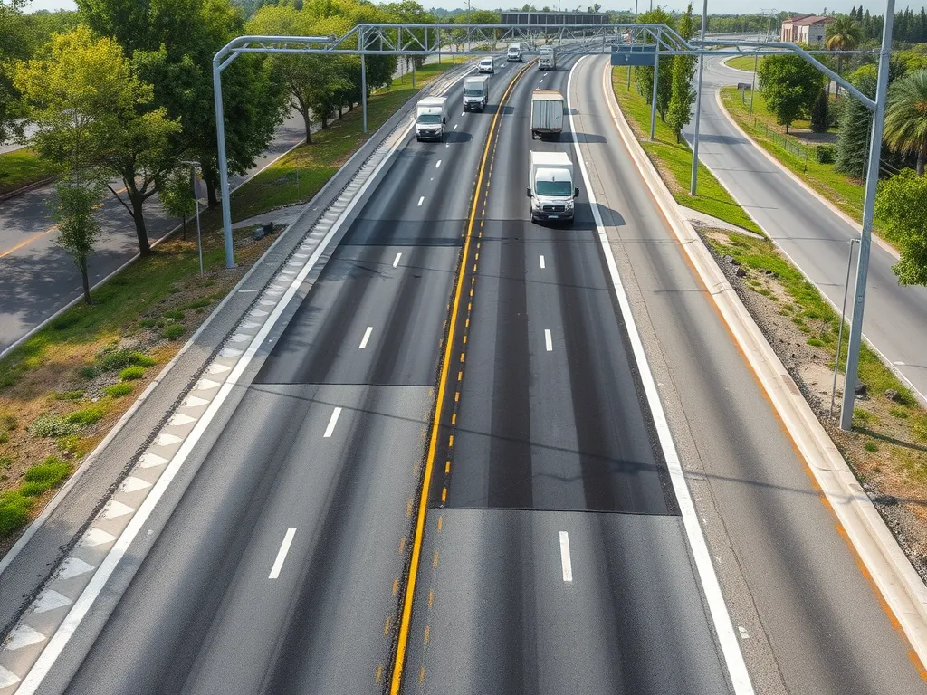 Various types of asphalt used for driveways, showcasing the differences in appearance and texture.