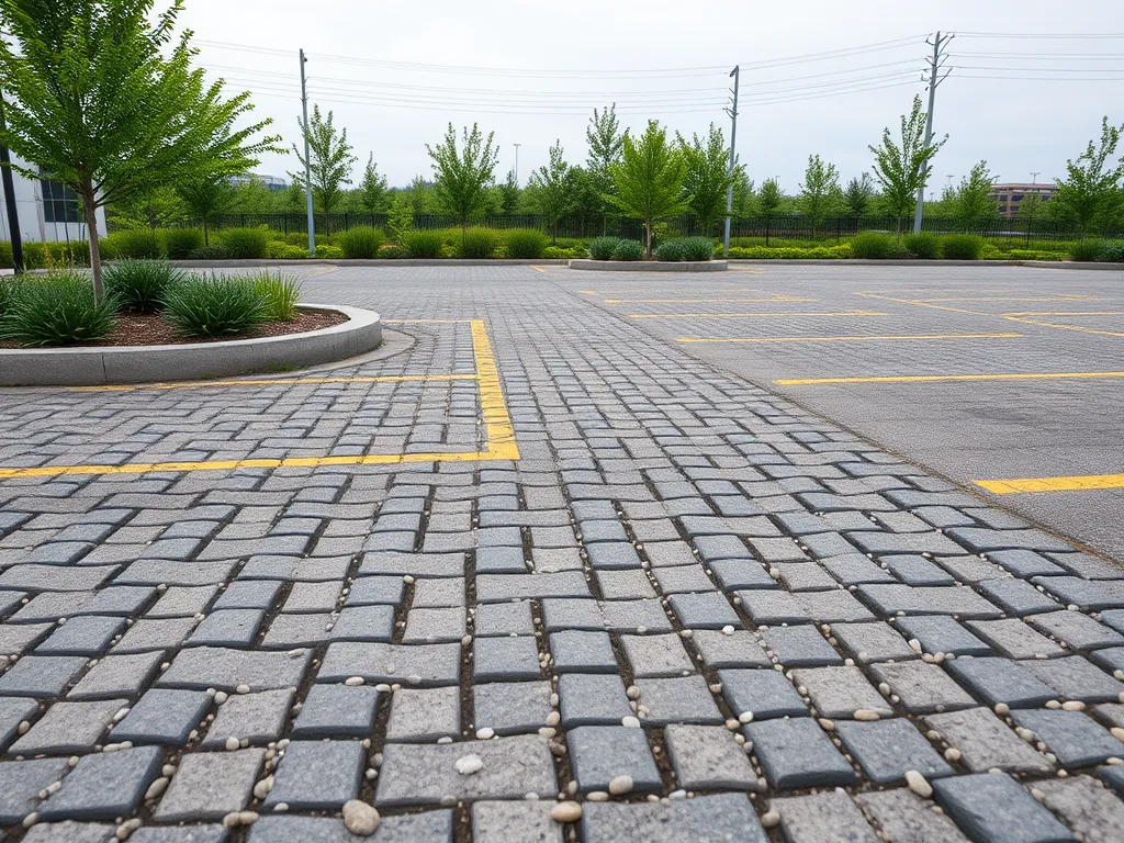 Types of asphalt pavement designed for durable and aesthetic parking lots.