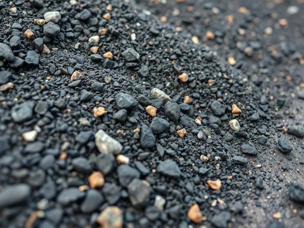 Aggregate materials used in warm mix asphalt for construction