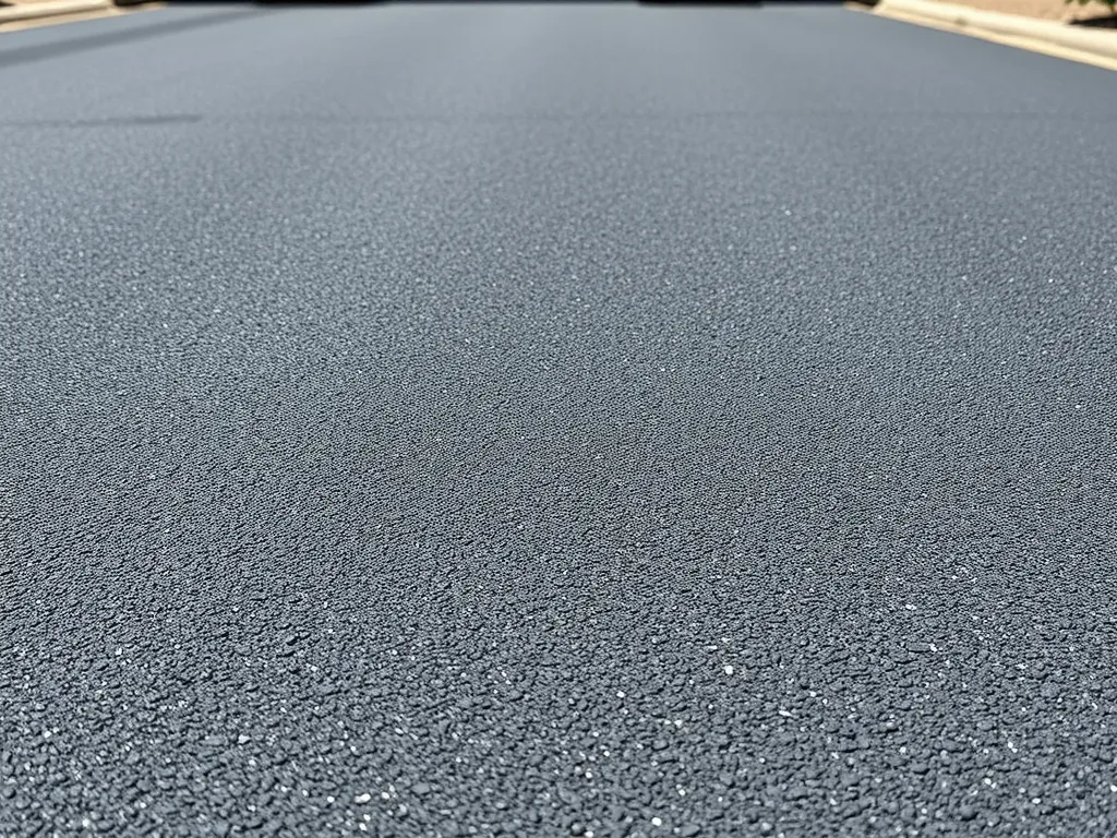 Freshly laid asphalt surface highlighting common maintenance mistakes