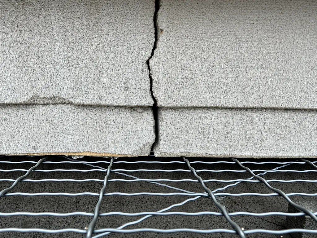 Close-up of a crack in asphalt, highlighting the importance of maintaining recreational areas.