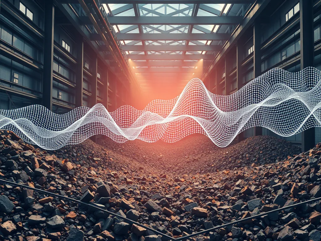 Graphical representation of noise levels from asphalt and concrete surfaces.