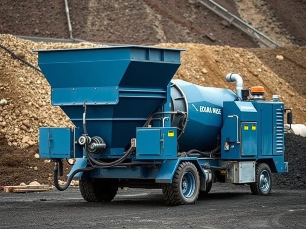 Heavy-duty cold mix asphalt equipment for efficient road repairs.