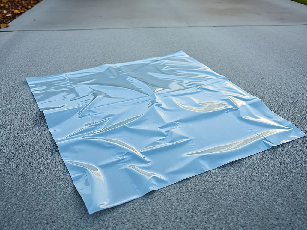 Cold mix asphalt spread on a surface for winter application