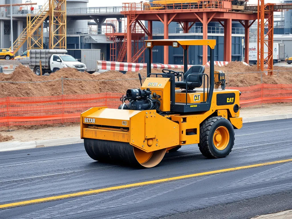 A construction roller used for compaction, highlighting common compaction errors and solutions.