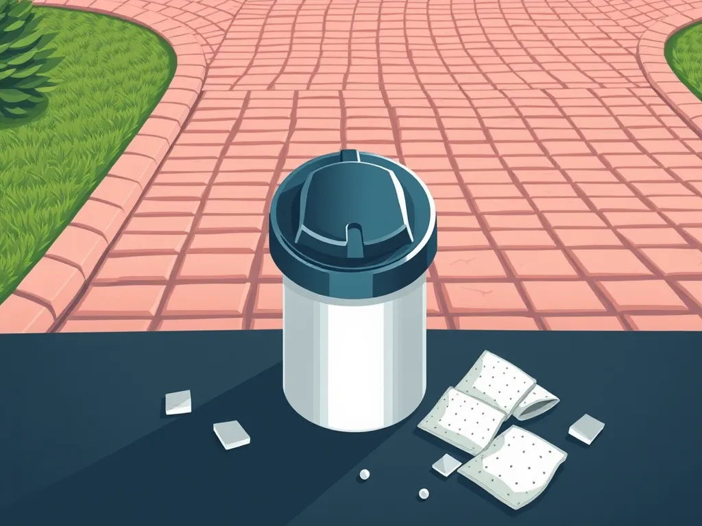 Overview of asphalt damage caused by gas exposure